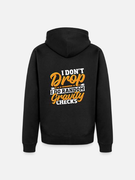 Baton Twirling Baton Twirler Gift - Unisex Premium Organic Zip Hoodie - black