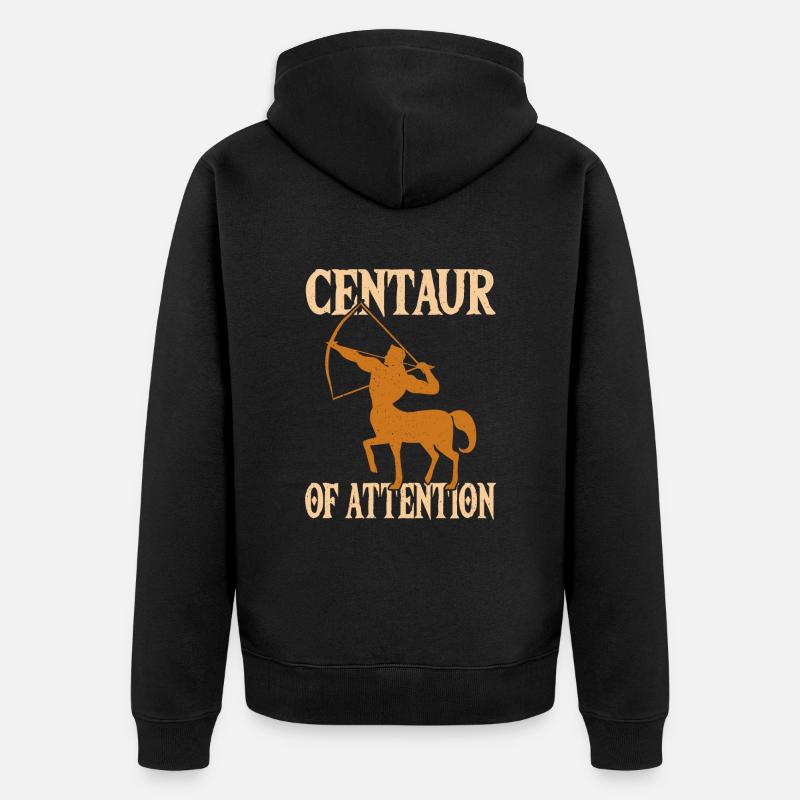 Cadeau Phoenix Centaur - Veste à capuche bio Premium Unisexe - noir