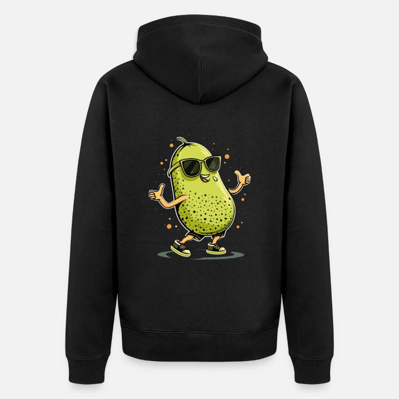 Miellat - Veste à capuche bio Premium Unisexe - noir