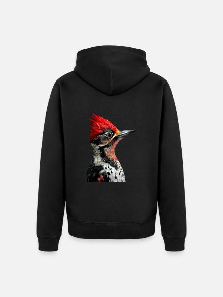 Pic - Veste à capuche bio Premium Unisexe - noir