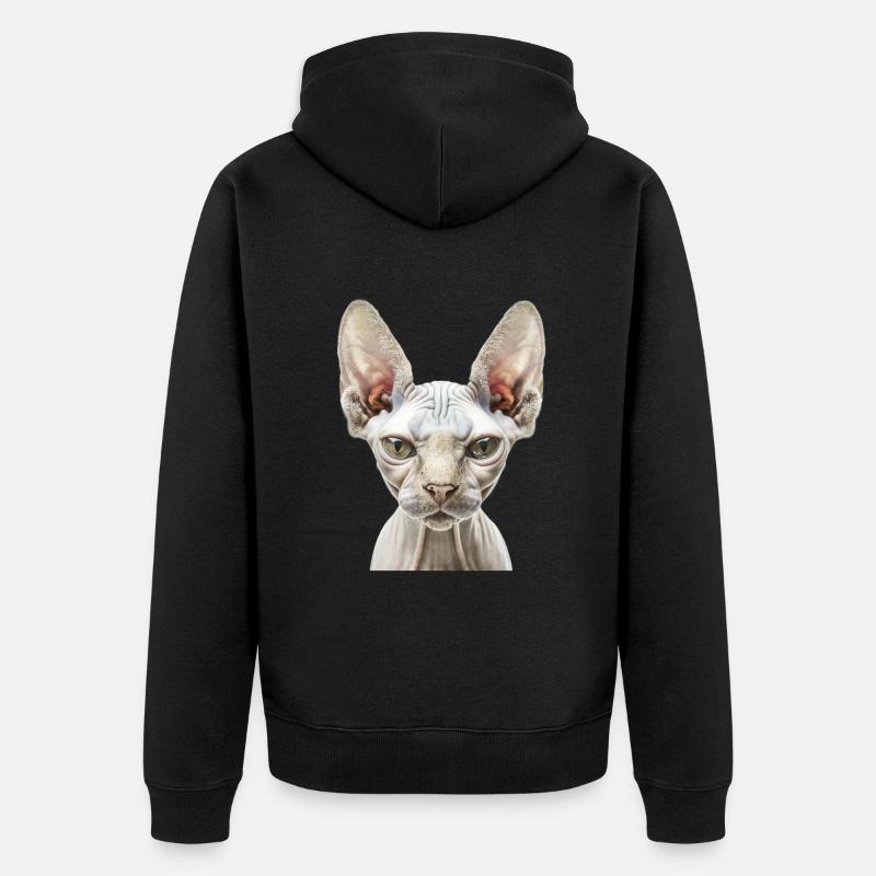 Sphinx - Veste à capuche bio Premium Unisexe - noir