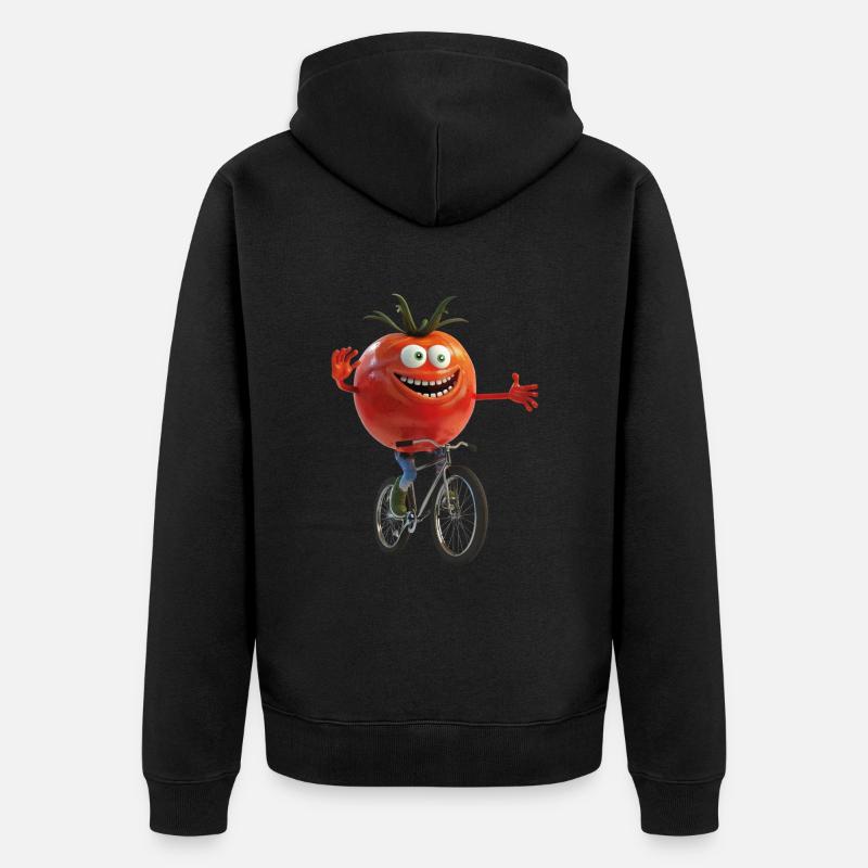 Vélo Tomato - Veste à capuche bio Premium Unisexe - noir