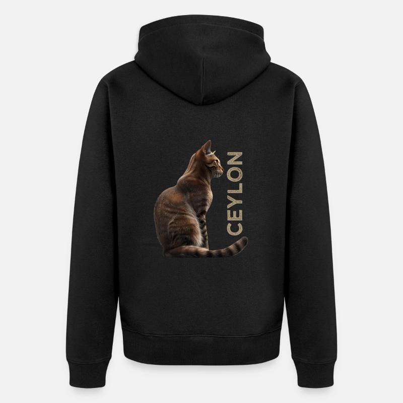 Ceylan - Veste à capuche bio Premium Unisexe - noir