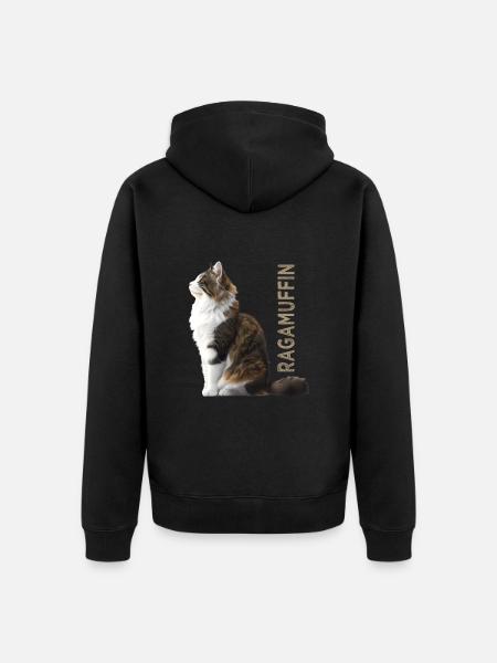 Ragamuffin - Veste à capuche bio Premium Unisexe - noir