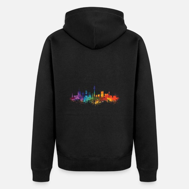 Rietberg - Veste à capuche bio Premium Unisexe - noir