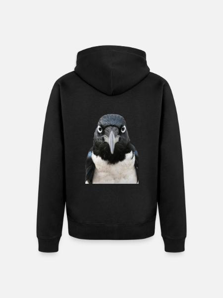 Pie - Veste à capuche bio Premium Unisexe - noir