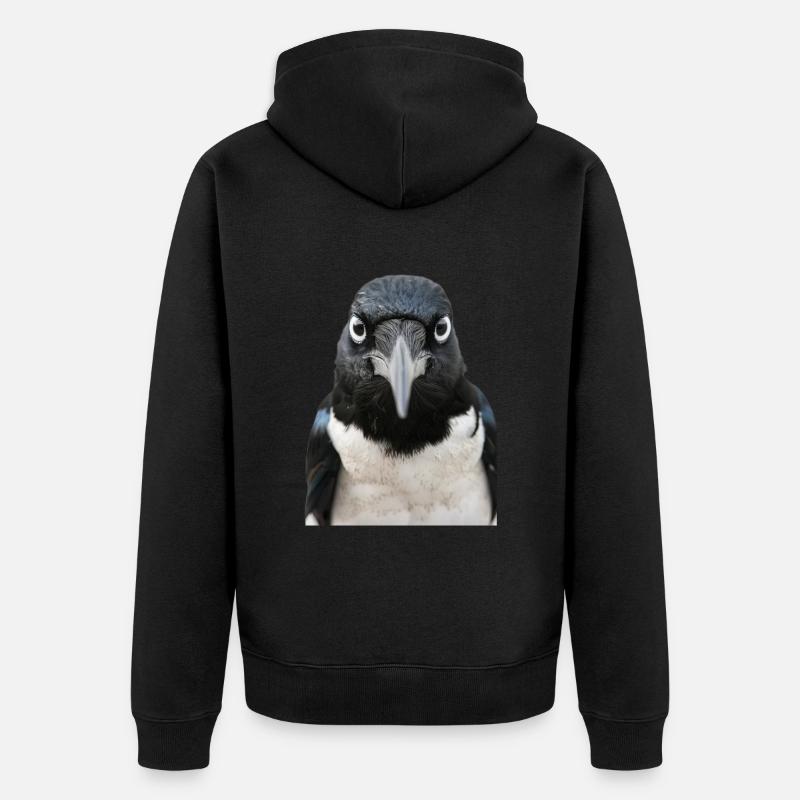 Pie - Veste à capuche bio Premium Unisexe - noir