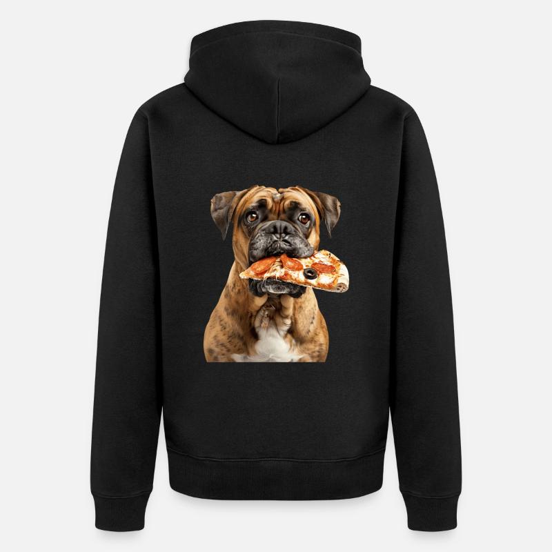 Bullmastiff - Veste à capuche bio Premium Unisexe - noir