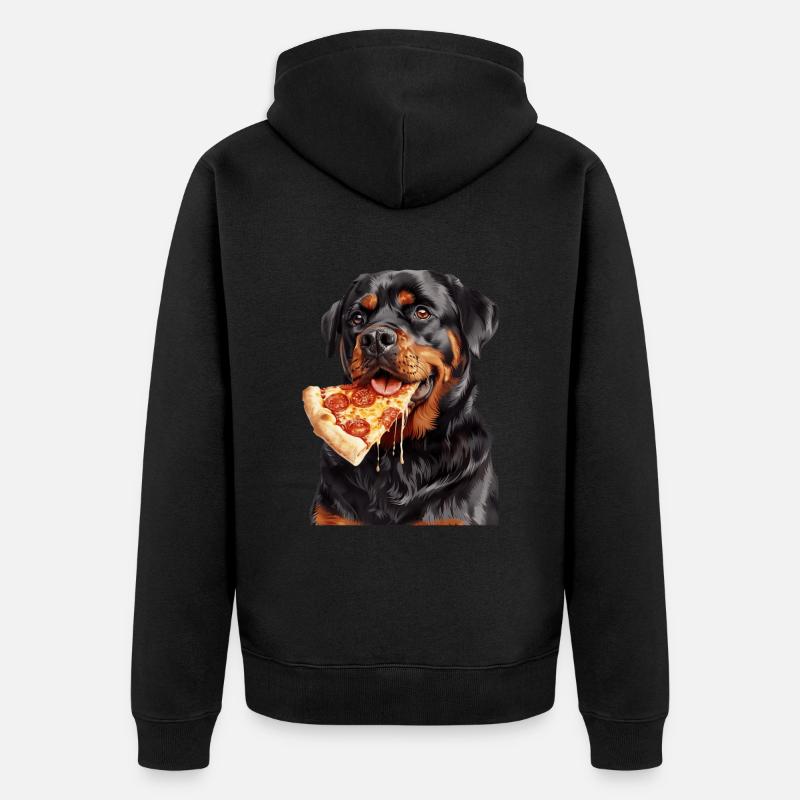 Rottweiler - Veste à capuche bio Premium Unisexe - noir