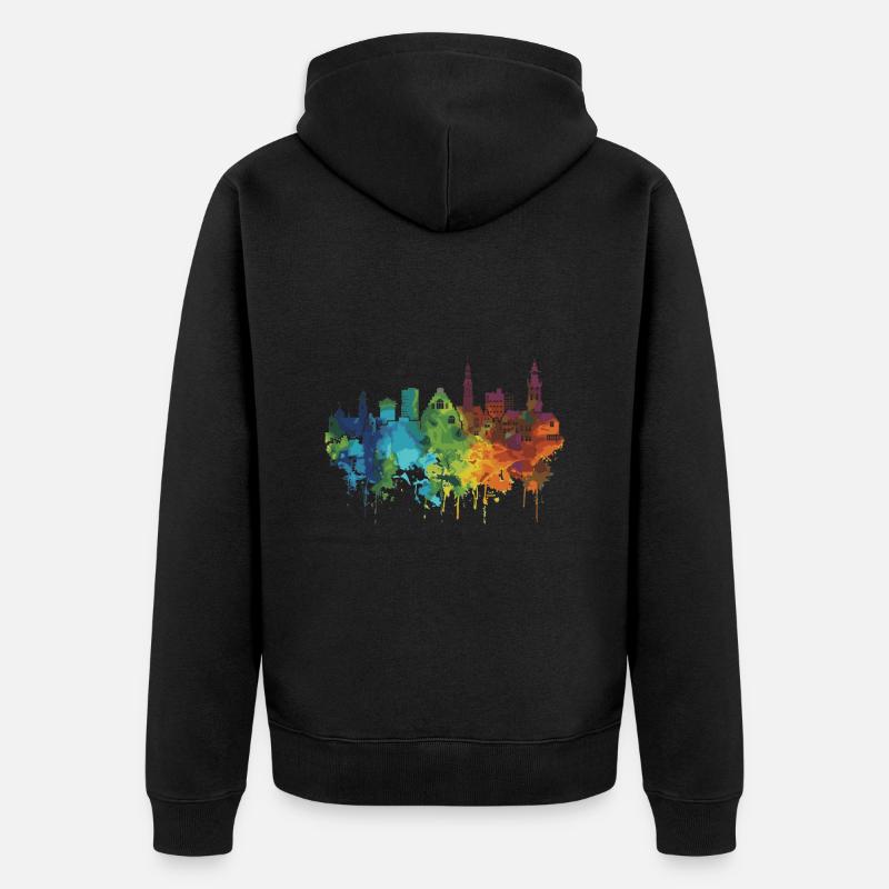 Houten - Veste à capuche bio Premium Unisexe - noir