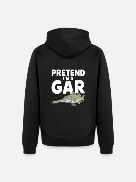 Gar - Unisex Premium Bio Zip Hoodie - Schwarz