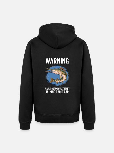 Gar - Unisex Premium Bio Zip Hoodie - Schwarz