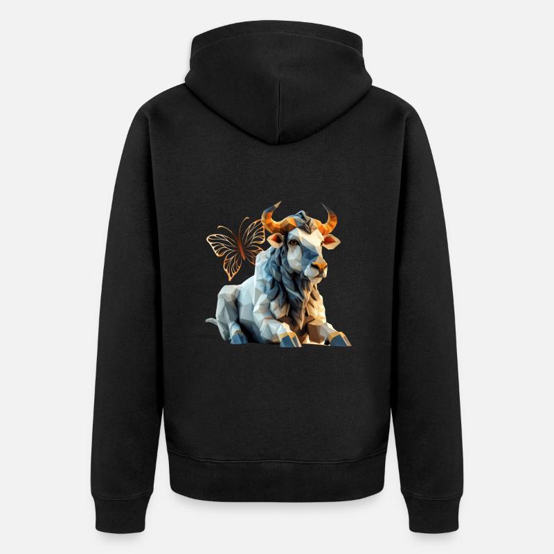 Gnou - Veste à capuche bio Premium Unisexe - noir