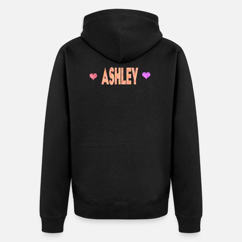 Ashley - Veste à capuche bio Premium Unisexe - noir