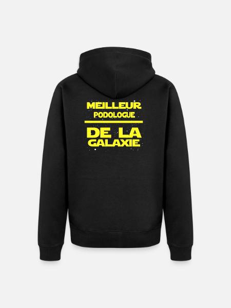 podologue - Veste à capuche bio Premium Unisexe - noir