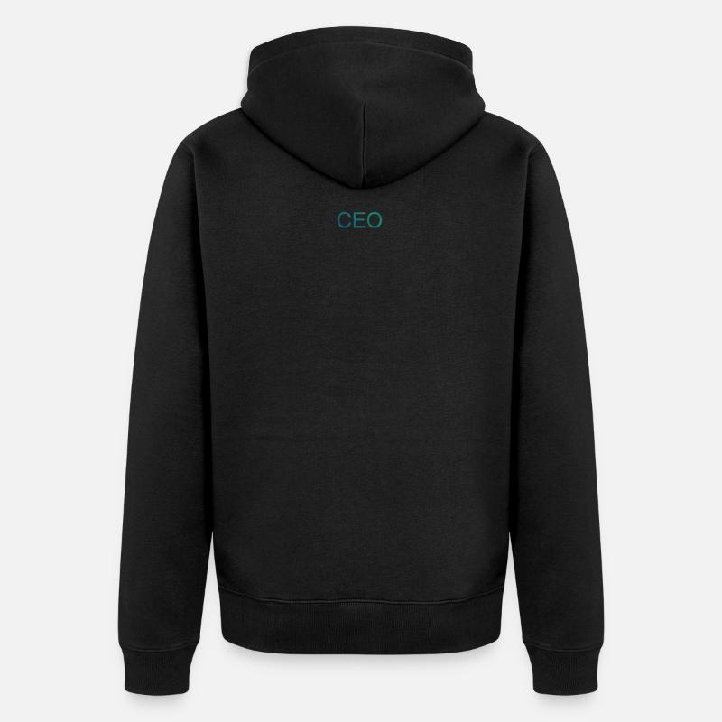 ceo - Veste à capuche bio Premium Unisexe - noir