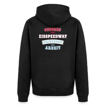 Eisspeedway Sports - Cadeau - Veste à capuche bio Premium Unisexe - noir - Dos - Nico (187cm)