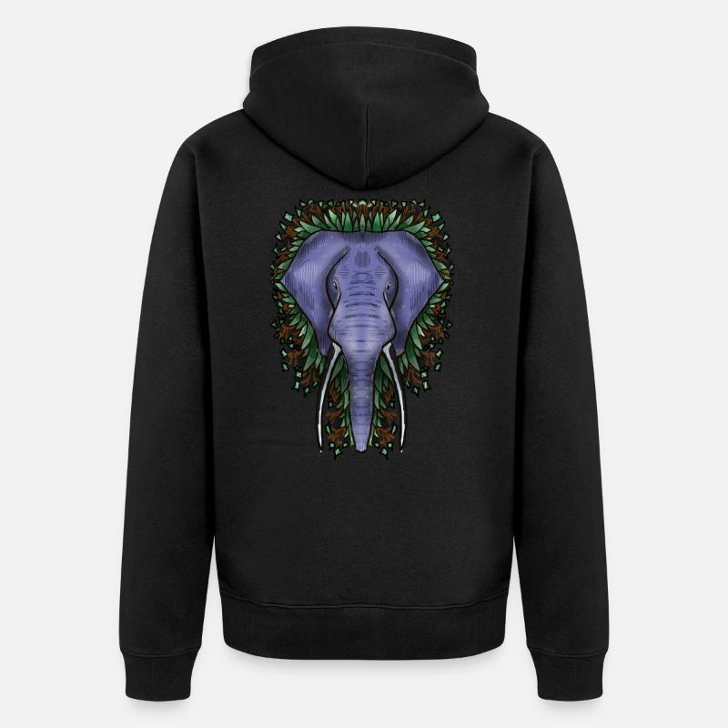 Eric par Jon Ball - Veste à capuche bio Premium Unisexe - noir