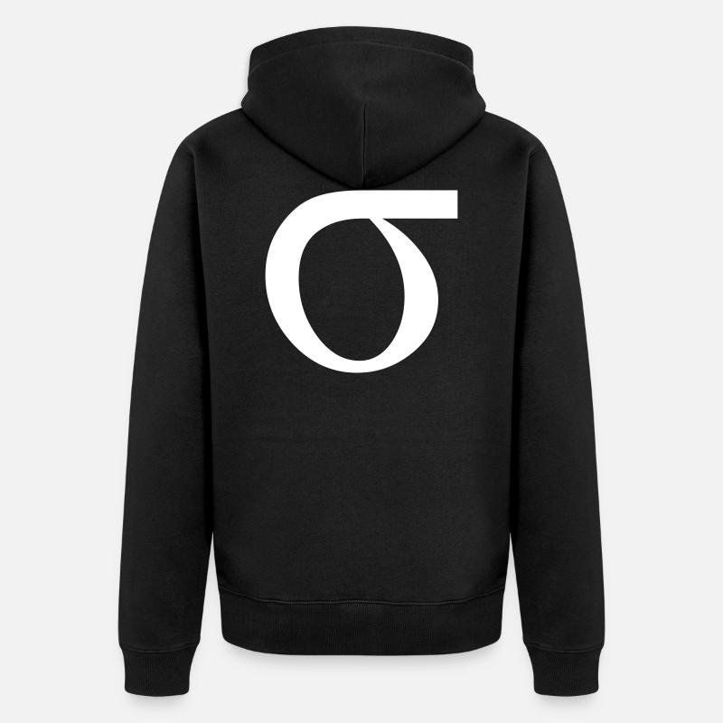 Sigma - Veste à capuche bio Premium Unisexe - noir