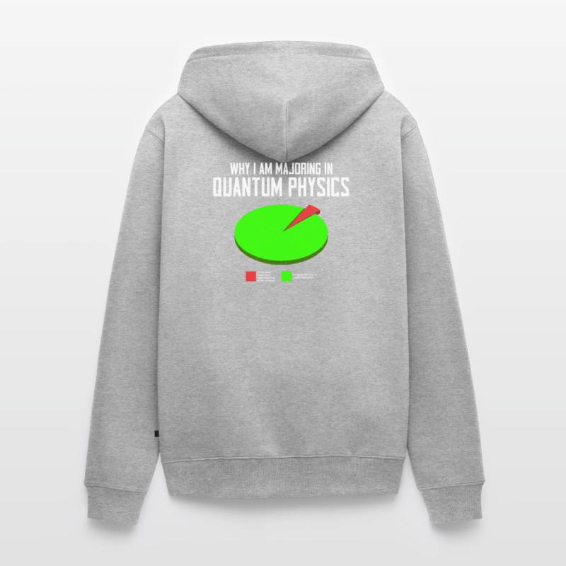 Quantum Physics Physics Physicist science quantum Unisex Premium Organic Zip Hoodie