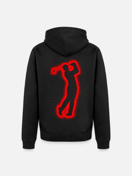 Golfers Golfers Golfers Boys Men Golf - Unisex Premium Organic Zip Hoodie - black