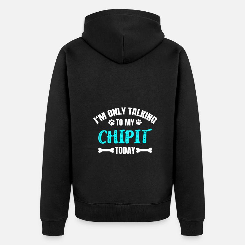 Chipit - Veste à capuche bio Premium Unisexe - noir