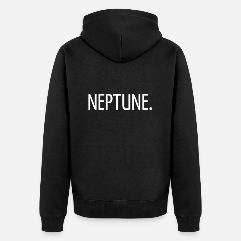 Neptune. - Veste à capuche bio Premium Unisexe - noir