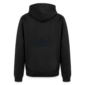 Huhn Bauer Landwirt Führungskraft - Veste à capuche bio Premium Unisexe - noir - Dos - Nico (187cm)