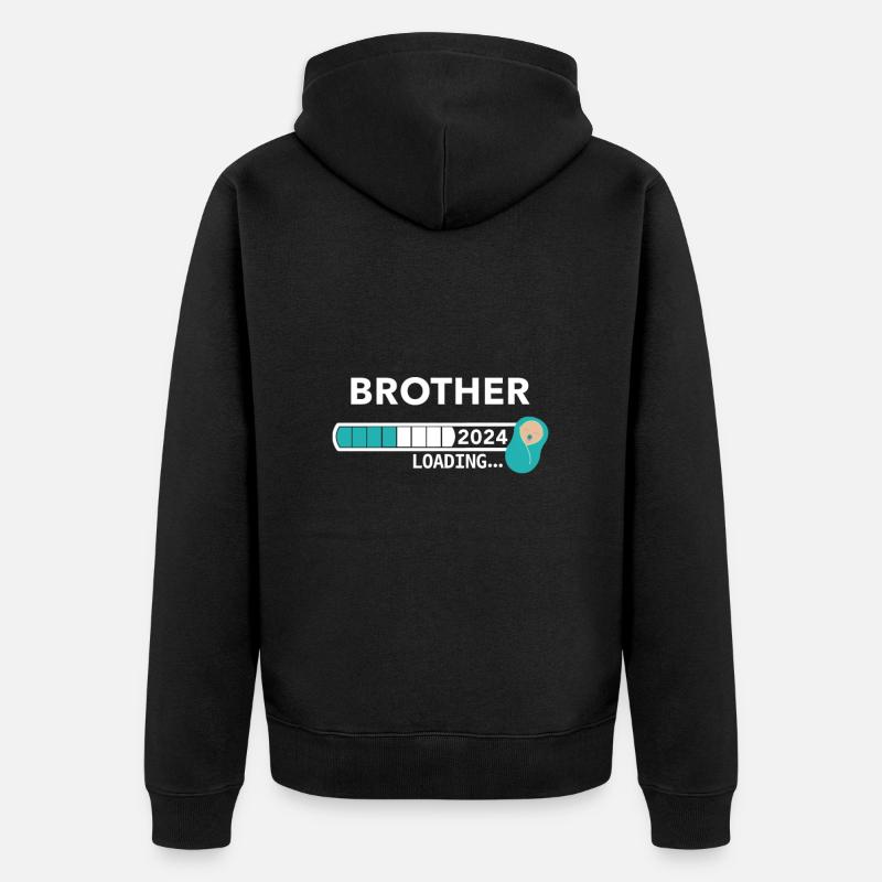 Frère2024 - Veste à capuche bio Premium Unisexe - noir