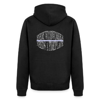 cool sabrina carpenter tshirts john carpenter job - Unisex Premium Organic Zip Hoodie - black - Back - Nico (187cm)