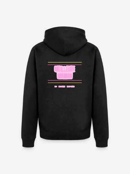 Meilleure MAMAN - Veste à capuche bio Premium Unisexe - noir