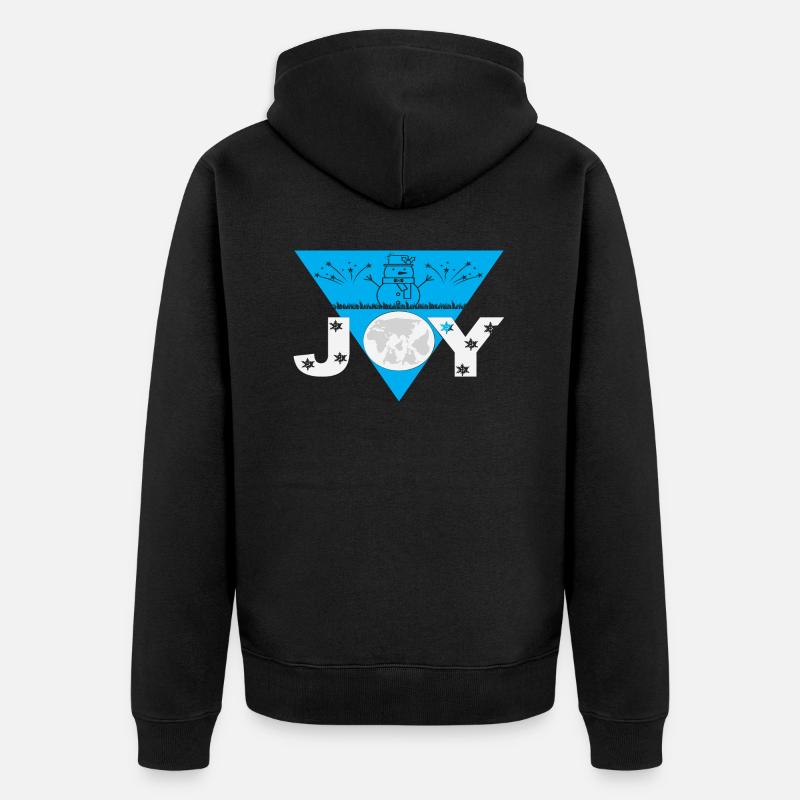 Joie - Veste à capuche bio Premium Unisexe - noir