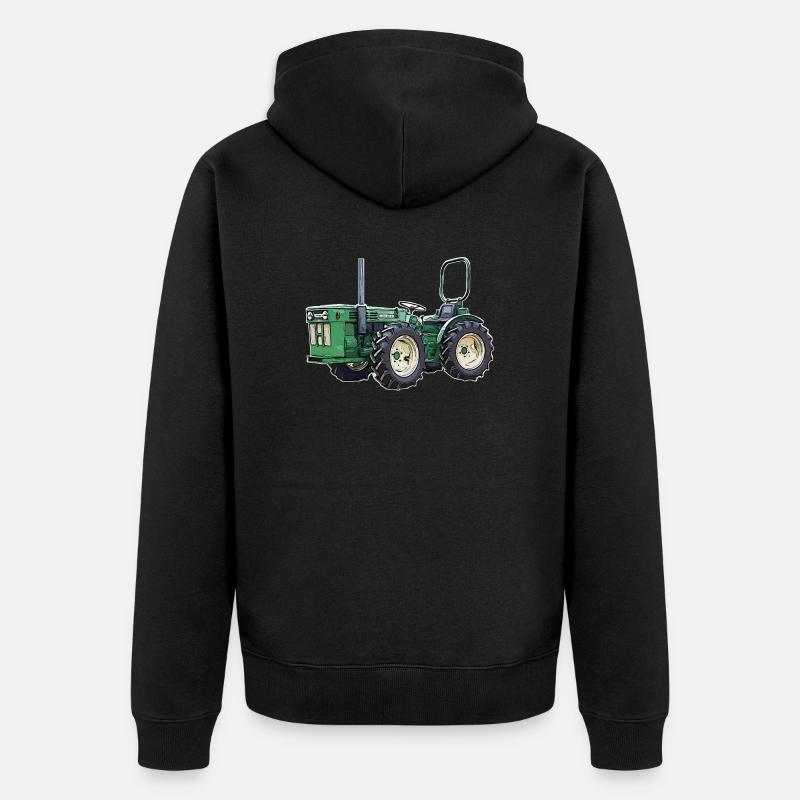 Support A45 - Veste à capuche bio Premium Unisexe - noir