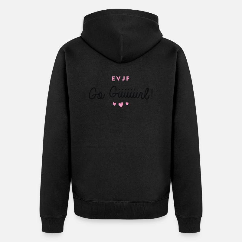 T-shirt EVJF "Go Giiiiiirl!" - Veste à capuche bio Premium Unisexe - undefined