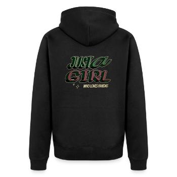 Happy Gift Idea Awesome Coati Bday Animal - Veste à capuche bio Premium Unisexe - noir - Dos - Nico (187cm)