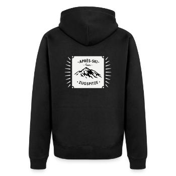 Après-Ski Zugspitze - Veste à capuche bio Premium Unisexe - noir - Dos - Nico (187cm)