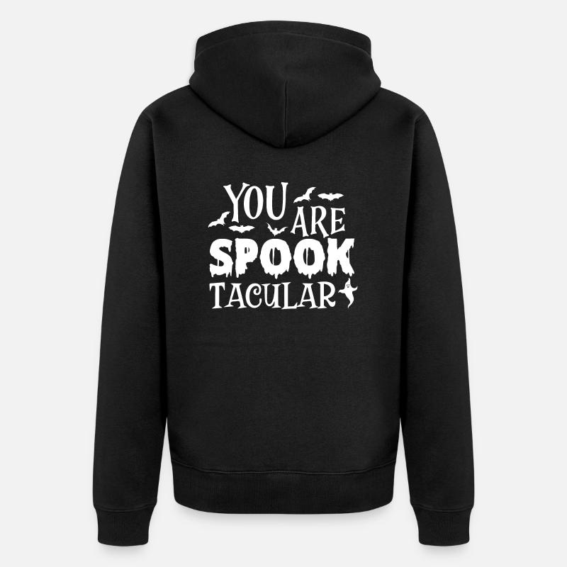 Vous êtes spectaculaire - Veste à capuche bio Premium Unisexe - noir