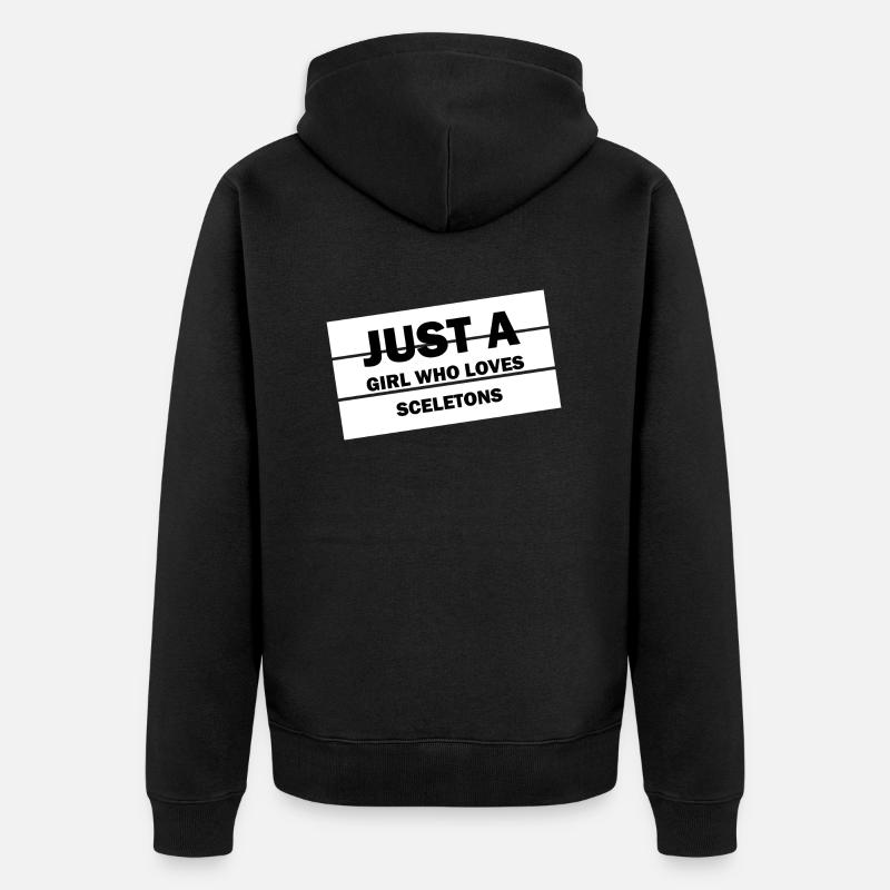 Danse Musique de danse - Veste à capuche bio Premium Unisexe - noir