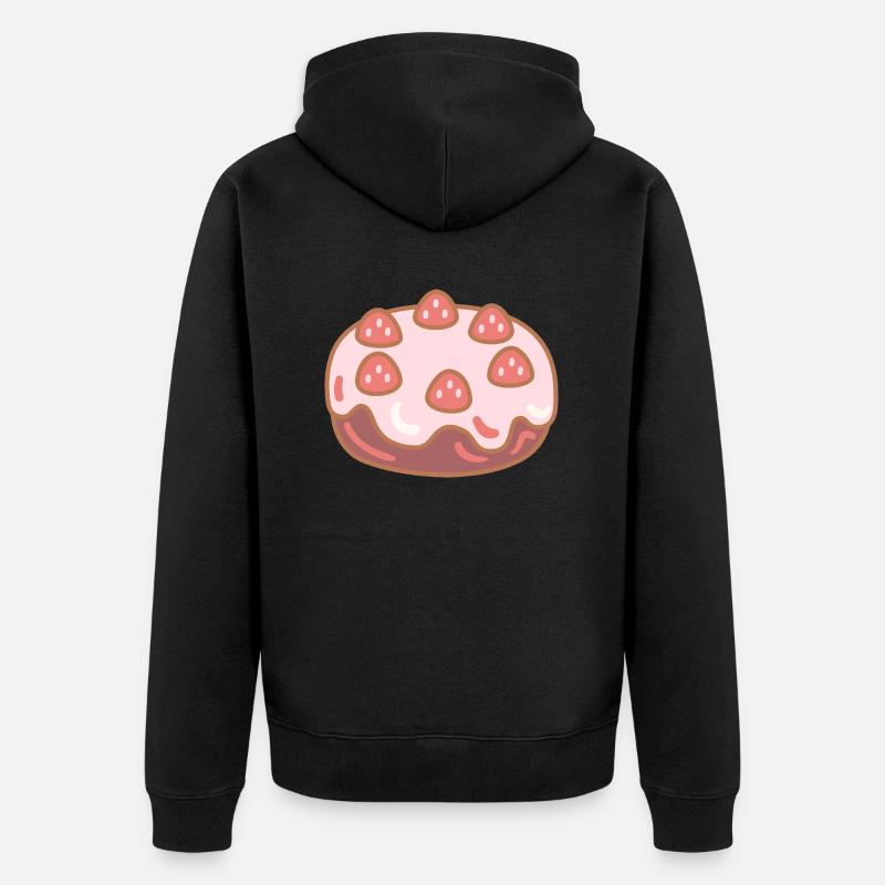 Tout simplement du gâteau - Veste à capuche bio Premium Unisexe - noir