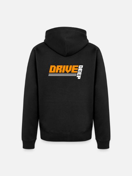 Lowered Tuning Car - Unisex Premium Organic Zip Hoodie - black