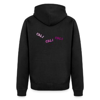 Gymnastique Calisthenics Fit - Veste à capuche bio Premium Unisexe - noir - Dos - Nico (187cm)
