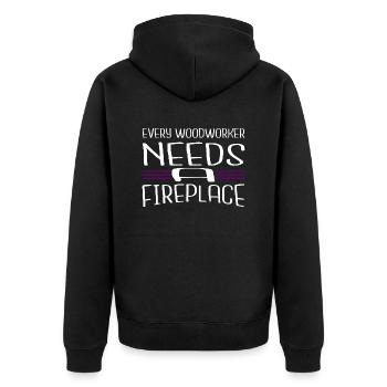 carpenter funny tshirts john carpenter tshirts - Unisex Premium Organic Zip Hoodie - black - Back - Nico (187cm)