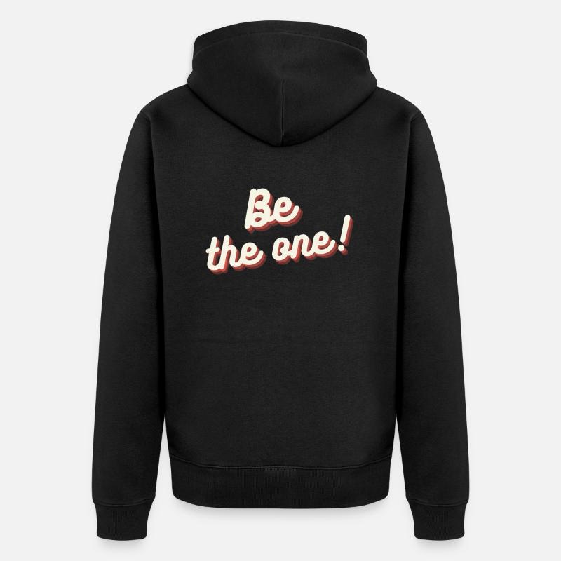Be The One - Veste à capuche bio Premium Unisexe - noir