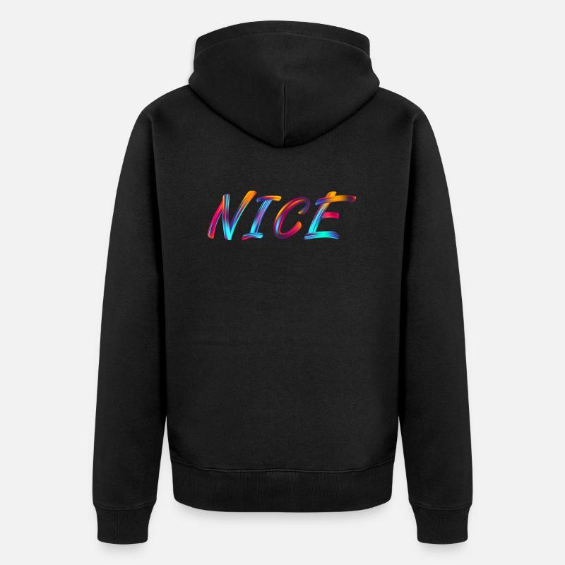 gentil - Veste à capuche bio Premium Unisexe - noir