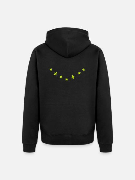 Birdies - Veste à capuche bio Premium Unisexe - noir