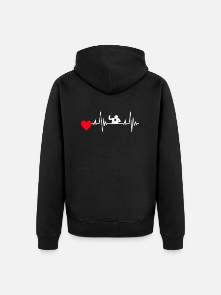Dirigenten Dirigent Musik Dirigieren Geschenk - Unisex Premium Bio Zip Hoodie - Schwarz