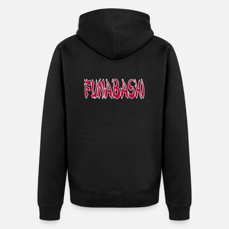 Funabashi - Veste à capuche bio Premium Unisexe - noir