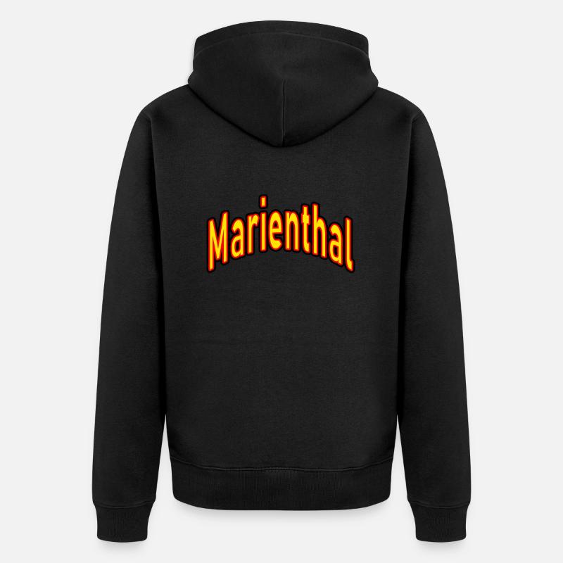 Marienthal - Veste à capuche bio Premium Unisexe - noir