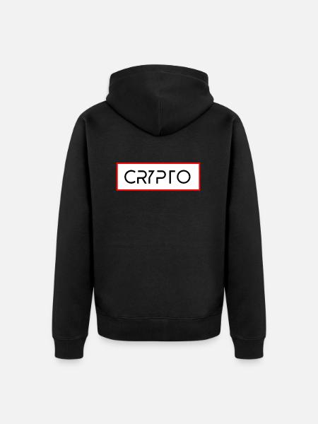 Bitcoin Trading Crypto Stocks - Veste à capuche bio Premium Unisexe - noir