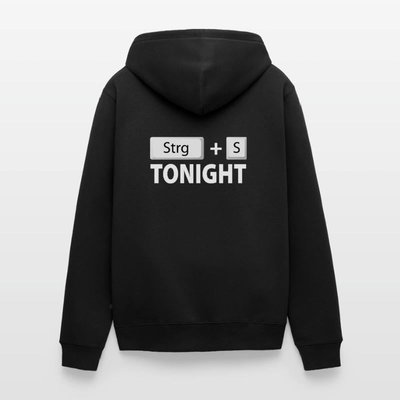 Save (Ctrl + S) tonight Unisex Premium Organic Zip Hoodie